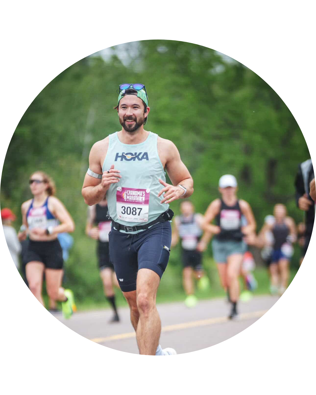 Eric running