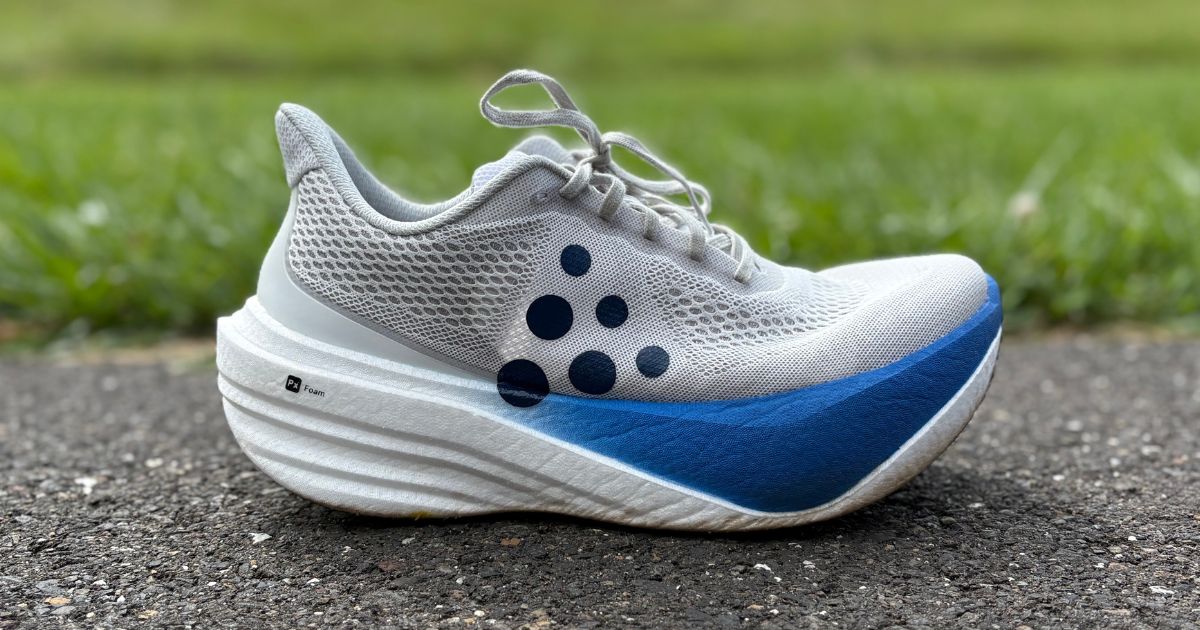 Craft Atmosfär 1 side profile showing the high-stack Px Foam midsole
