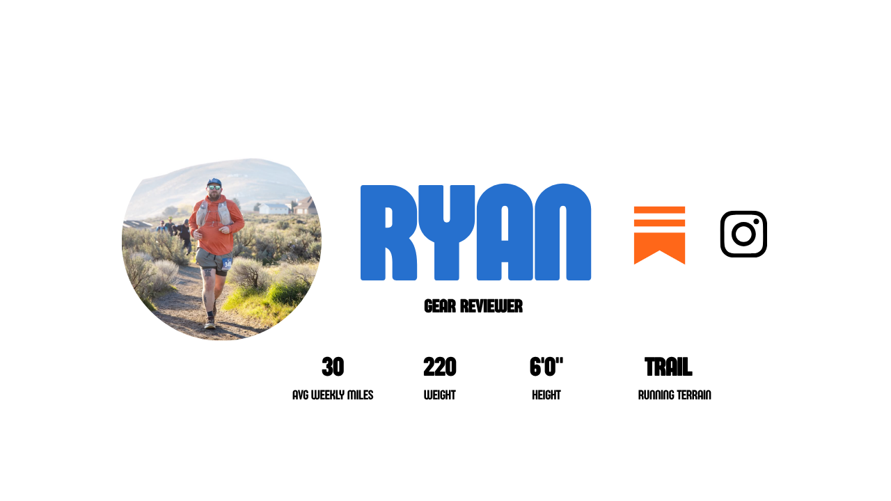 Runner profile for Ryan