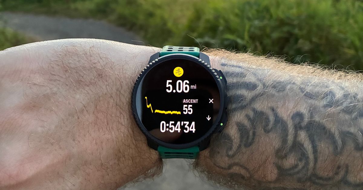 Suunto Vertical 2 activity display