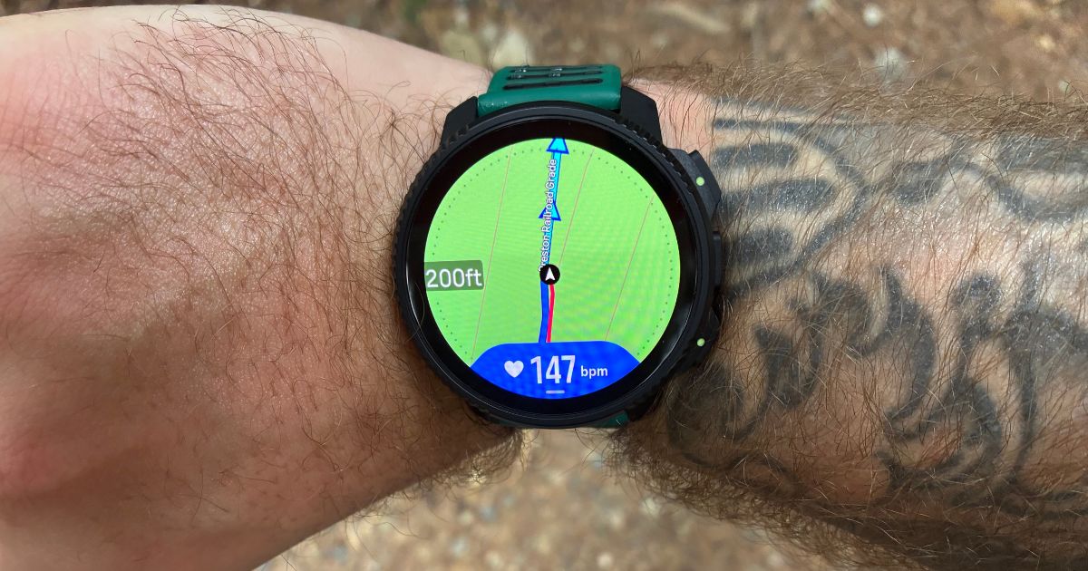 Suunto Vertical 2 navigation map